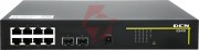 Switch dcn es430-10p-poe l2 8xpoe+/2xsfp (120w)