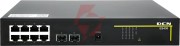 Switch dcn es430-10p-poe l2 8xpoe+/2xsfp (120w)