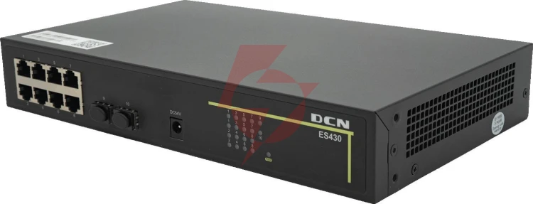 Switch dcn es430-10p-poe l2 8xpoe+/2xsfp (120w)