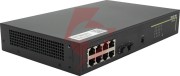 Switch dcn es430-10p-poe l2 8xpoe+/2xsfp (120w)