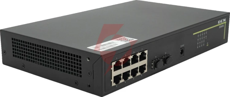 Switch dcn es430-10p-poe l2 8xpoe+/2xsfp (120w)