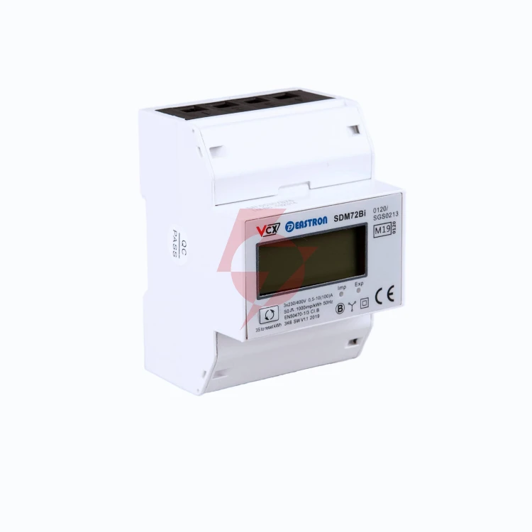 Licznik energii elektrycznej (mid) 3-fazowy 230v,100a, pomiar dwukierunkowy vcx