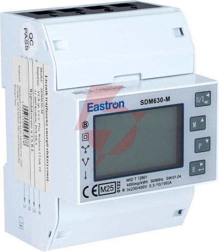 Licznik energii trójfazowy vcx sdm 630 modbus