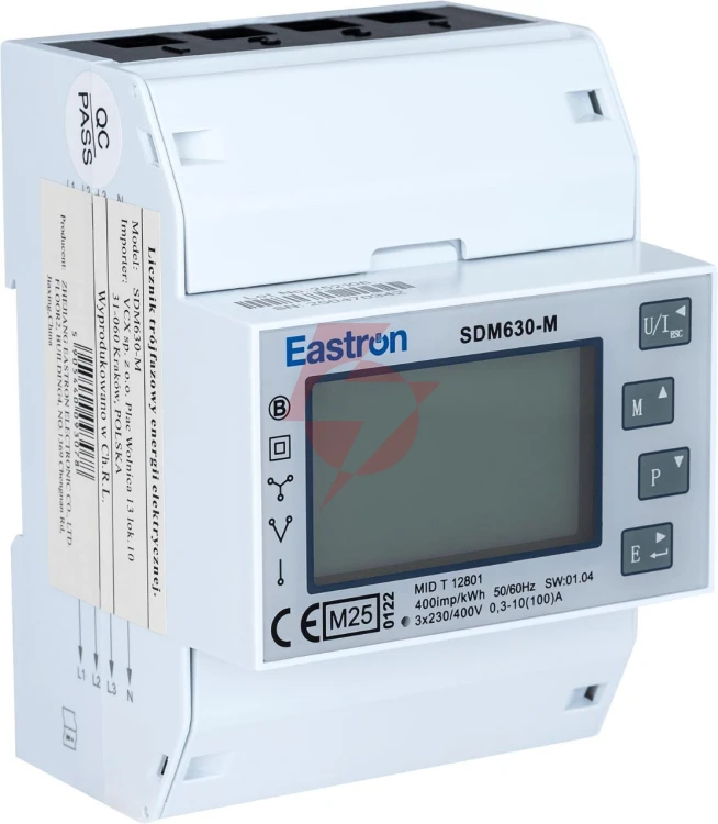 Licznik energii trójfazowy vcx sdm 630 modbus