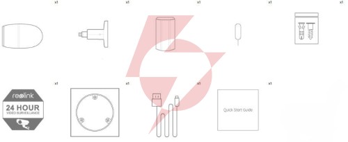 Kamera ip reolink go series g330 biała z panelem solarnym