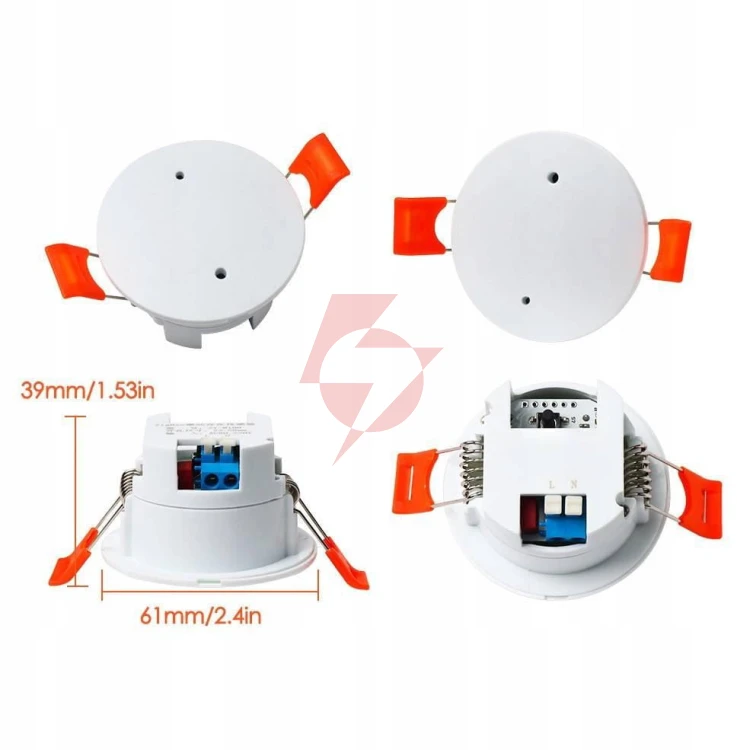 Oxt czujnik radar obecności jasności 230v wifi tuya t150