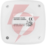 Oxt czujnik radar obecności jasności usb wifi tuya t155