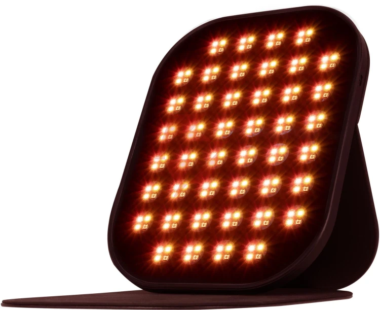 Panel led z funkcją światła ir humanas lumicare - czarny