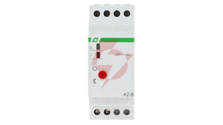 Wyłącznik zmierzchowy 16A 12-264V 2-1000lx DIN AZ-B-UNI