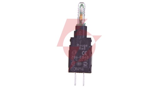 Korpus LED czerwony 12-24V AC/DC ZB6EB4B