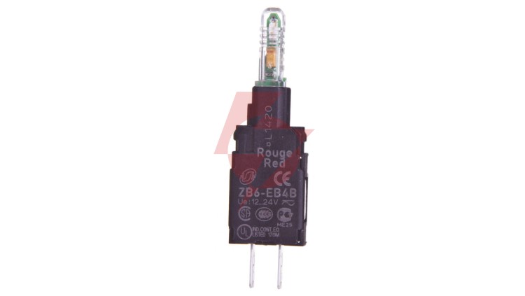Korpus LED czerwony 12-24V AC/DC ZB6EB4B