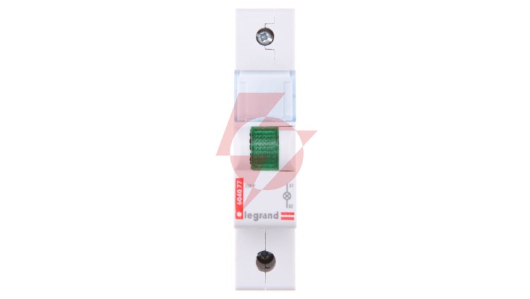 Lampka modułowa 1-fazowa zielona 230-250V AC L313 604077