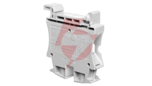 Złączka szynowa 2-przewodowa 16mm2 szara 037164