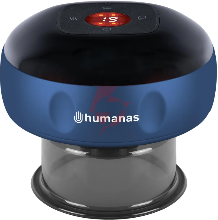 Bańka chińska elektroniczna humanas bb01 plus - niebieska