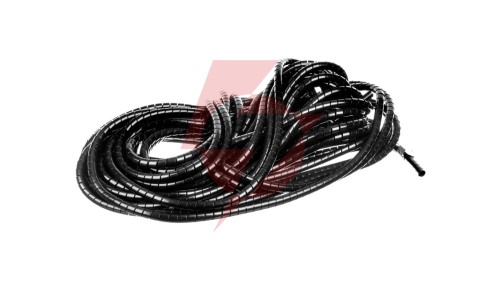 Wąż osłonowy spiralny do przewodów 10-40mm KW 12 czarna 61722840 /25m/