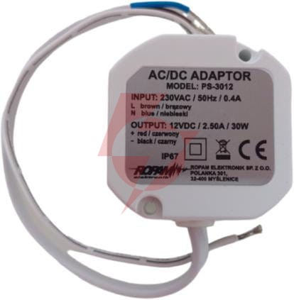 Ropam zasilacz dopuszkowy ac/dc ps-3012