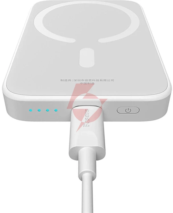 Powerbank baseus magnetic mini air ppcxm06a 6000mah magsafe 15w pd qc 20w usb-c + kabel