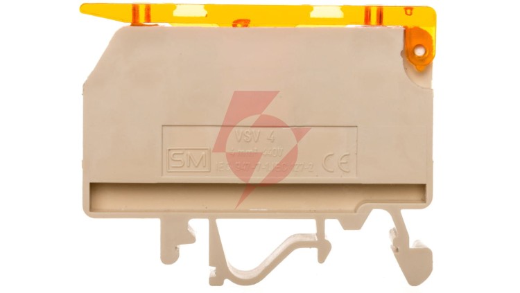 Złączka szynowa bezpiecznikowa 4mm2 6,3A G 5x20mm VSV 4 003901360