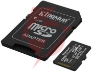Karta pamięci microsd kingston canvas select plus microsdxc c10 uhs-i 256gb