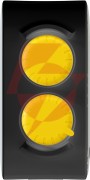 Lampa led newell rgb cutie pie - czarna