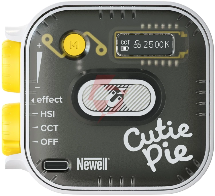 Lampa led newell rgb cutie pie - biała