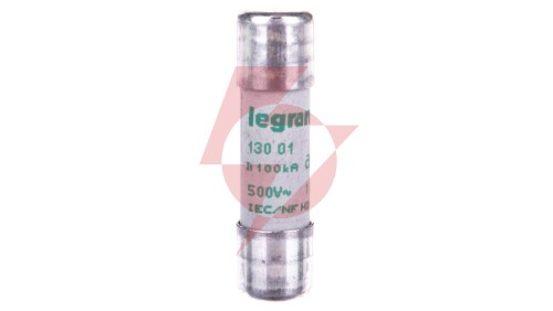 Wkładka bezpiecznikowa cylindryczna 10x38mm 1A aM 500V HPC 013001