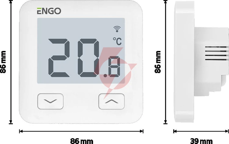 Engo controls e10-w - internetowy regulator temp
