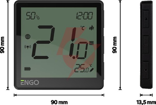 Engo controls eone-batb - internetowy regulator temp,