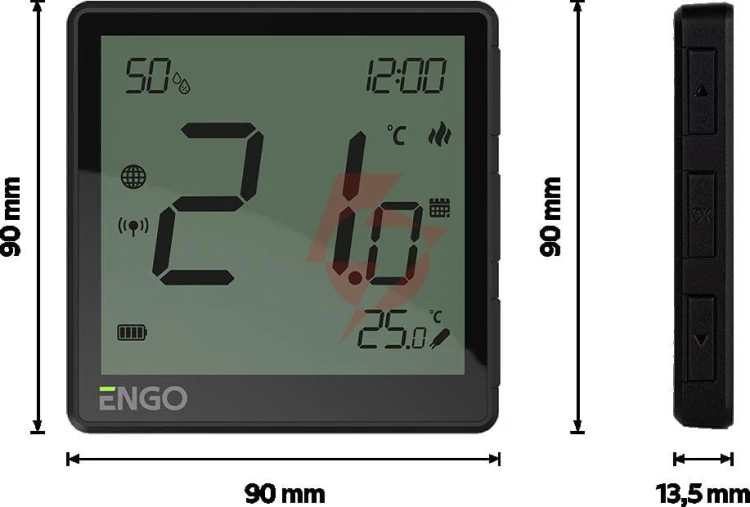 Engo controls eone-batb - internetowy regulator temp,