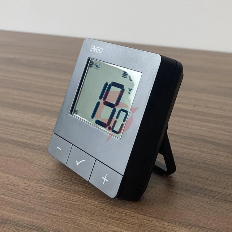 Engo controls e20i-b - internetowy, bezprzewodowy regulator temperatury, wi-fi, czarny