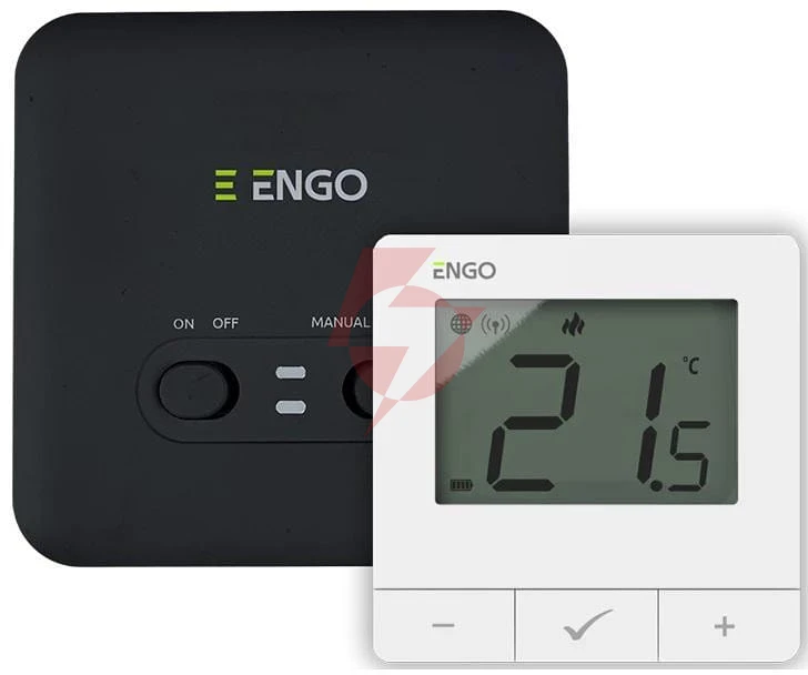 Engo controls e20i-w - internetowy, bezprzewodowyregulator temperatury, wi-fi, biały
