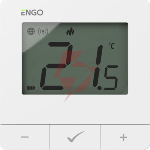 Engo controls e25-batw - internetowy, natynkowy  regulator temp.