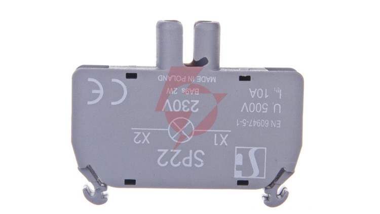 Oprawka lampki żarówka BA9s 230V AC bez lampki SP22-1435R02