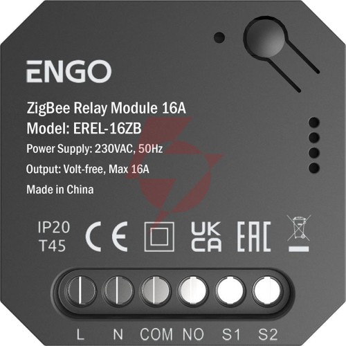Engo controls erel-16zb - smart relay - inteligentny   przekaźnik zigbee do systemu engo smart