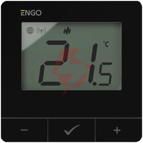 Engo controls e25-24b - internetowy, natynkowy regulator temp.