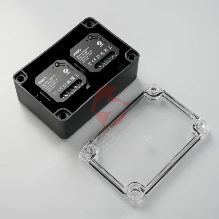Engo controls ebox2 - obudowa hermetyczna, natynkowa, ip65, 129mm x 89mm x 55mm (szer. x wys.