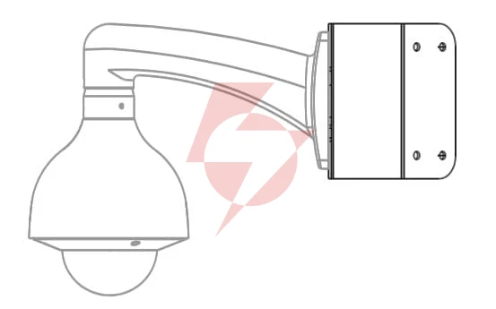 Uchwyt adapter narożny mt-p151