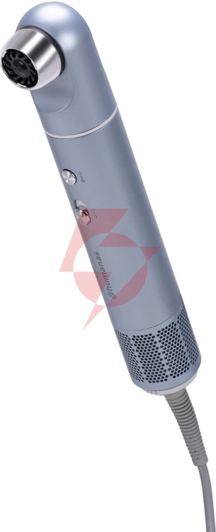 Suszarka do włosów z funkcją jonizowania humanas airtouch hd-at05 - srebrna