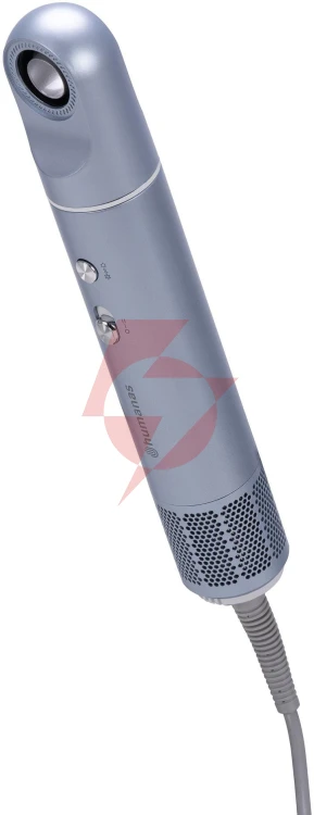 Suszarka do włosów z funkcją jonizowania humanas airtouch hd-at05 - srebrna