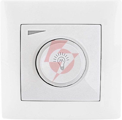 Ściemniacz obrotowy led  200/600w vcx wesa lc 36a biały