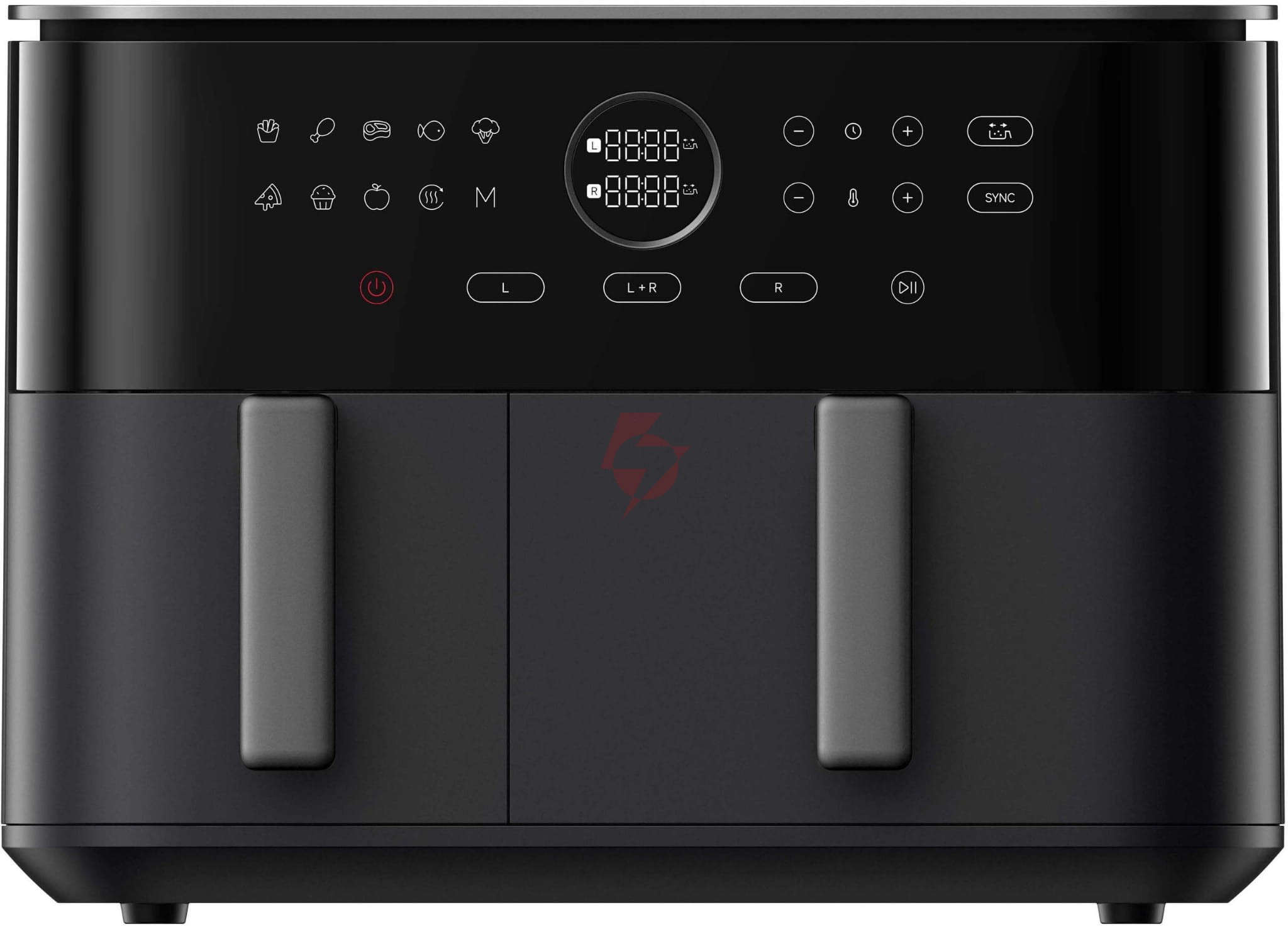 Frytkownica beztłuszczowa xiaomi dual zone air fryer 10l czarny