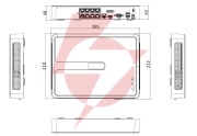 Rejestrator ip hilook 8 kanałowy 4mp nvr-8ch-h/8p poe z dyskiem 2tb
