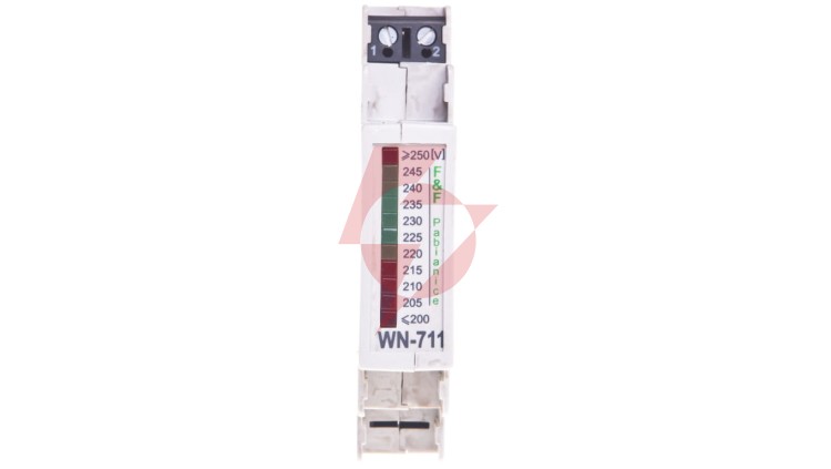 Wskaźnik napięcia 1-fazowy 200-250V AC WN-711