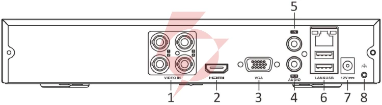 Rejestrator 5w1 hilook 4 kanałowy 4mp dvr-4ch-4mp z dyskiem 1tb