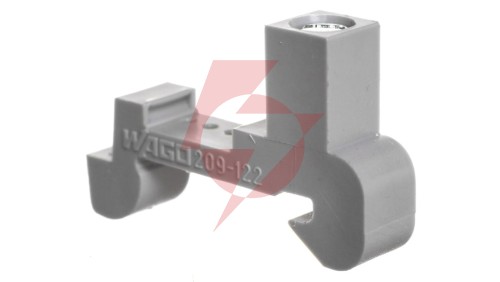 Blokada koncowa na szyne aluminiową 209-122 /25szt./