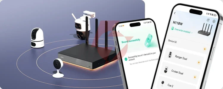 Rejestrator ip imou n118w wi-fi 18- kanałowy