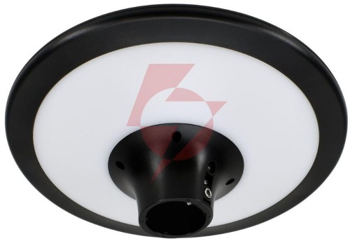Solarna oprawa parkowa led solum 20w 2200lm 3000-4000k ip65 czarna