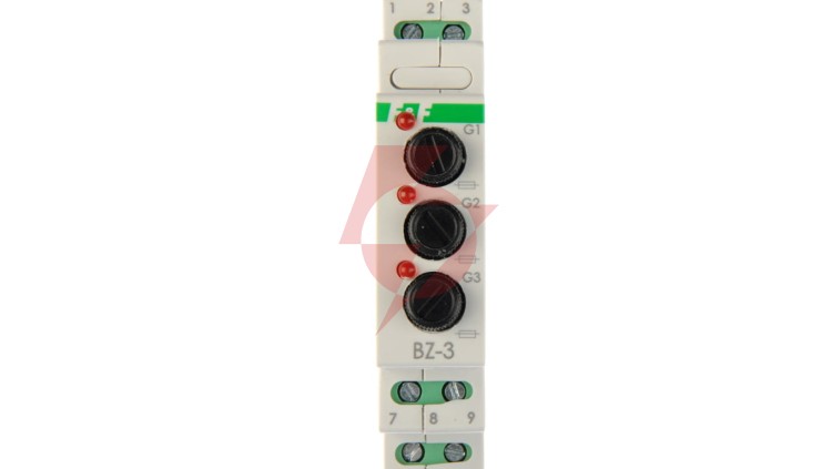 Gniazdo bezpiecznikowe cylindryczne 3P 5x20mm BZ-3