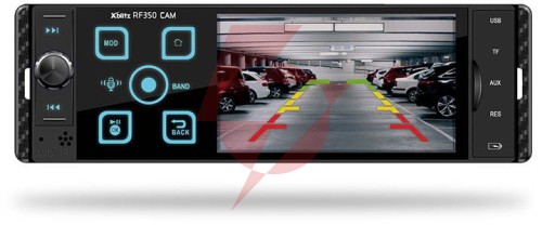 Radio samochodowe xblitz rf350 z kamerą cofania