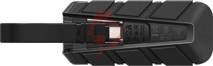 Dysk ssd adata ssd sc740 500g u3.2c 1050/1000 mb/s niebieski